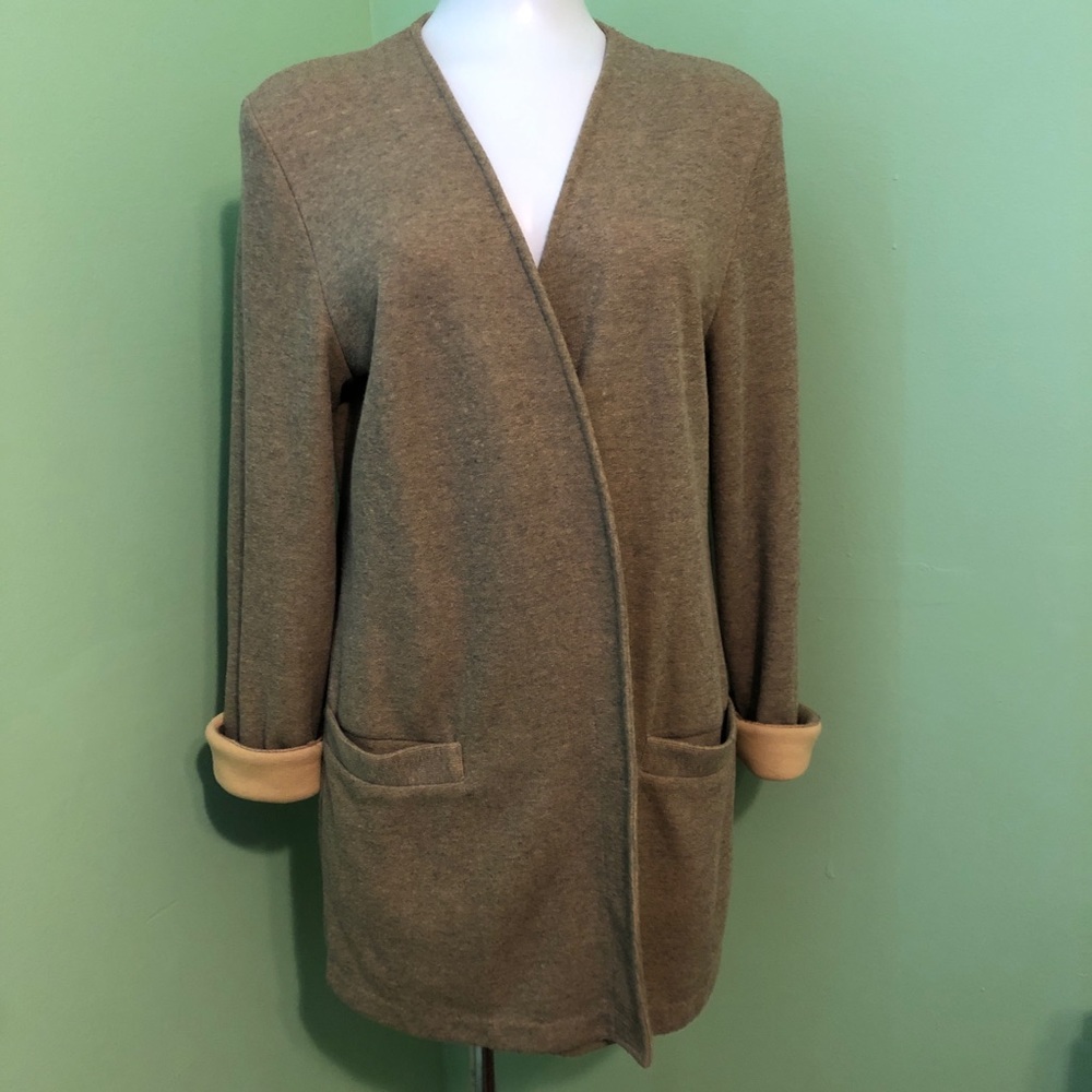 Weekenders | Open cardigan | Long | Rolled sleeves